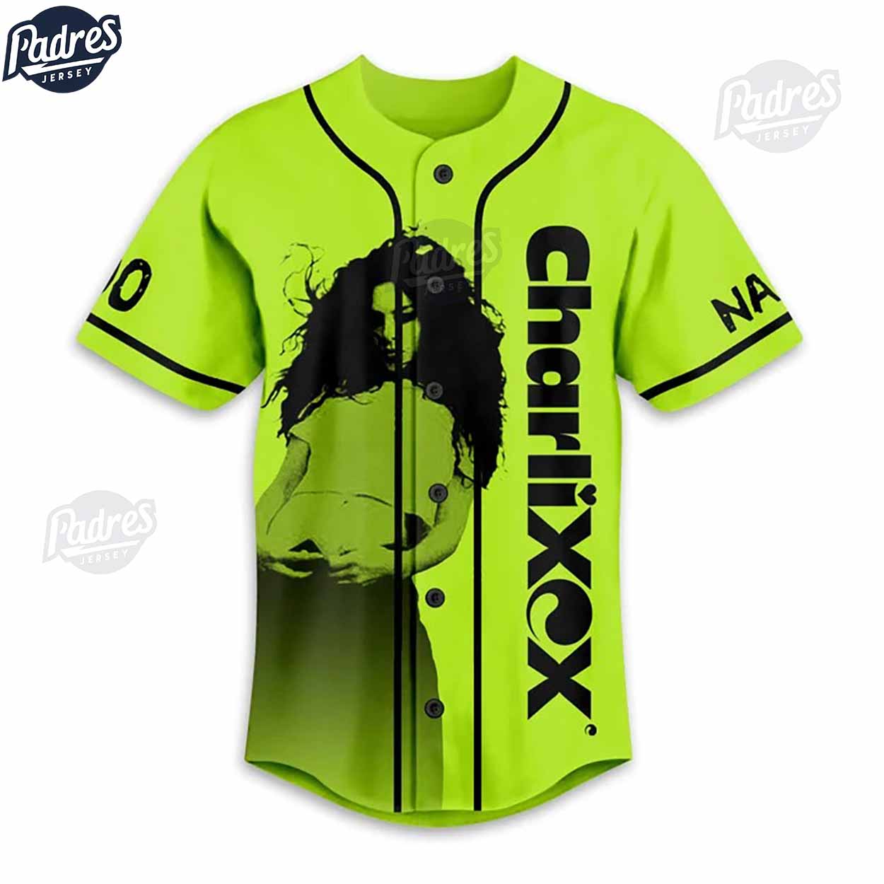 Custom Charli XCX Baseball Jersey - Padres Jersey Oasis: Elevate Your Baseball Style Game