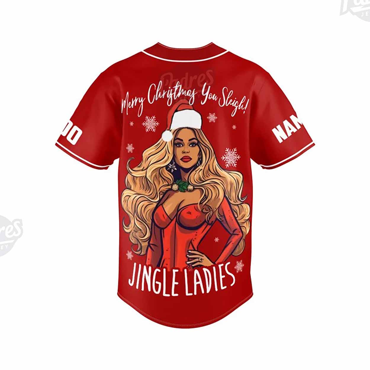 Custom Christmas Beyonce Baseball Jersey - Padres Jersey Oasis: Elevate Your Baseball Style Game