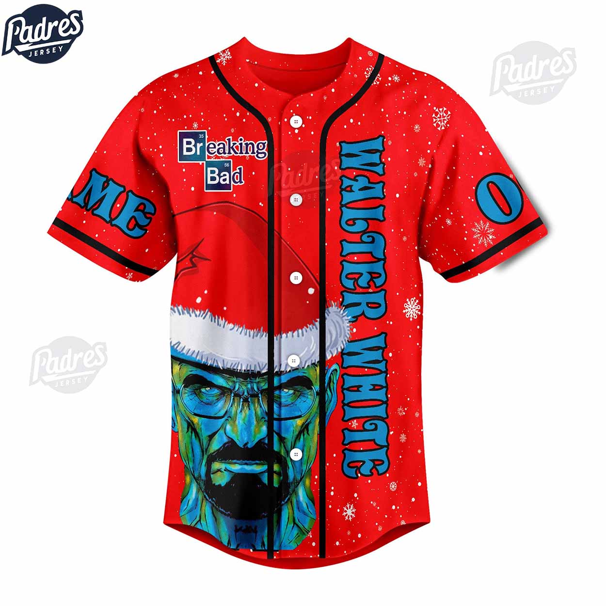 Custom Christmas Movie Breaking Bad Baseball Jersey Style - Padres Jersey Oasis: Elevate Your Baseball Style Game