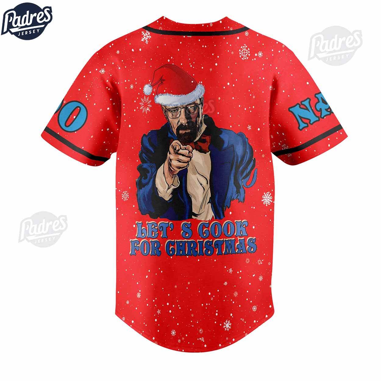 Custom Christmas Movie Breaking Bad Baseball Jersey Style - Padres Jersey Oasis: Elevate Your Baseball Style Game