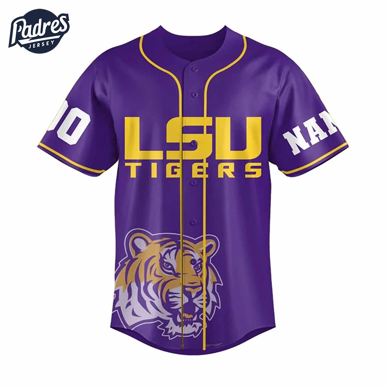 Custom Faith Family Lsu Tigers Football Baseball Jersey - Padres Jersey Oasis: Elevate Your Baseball Style Game