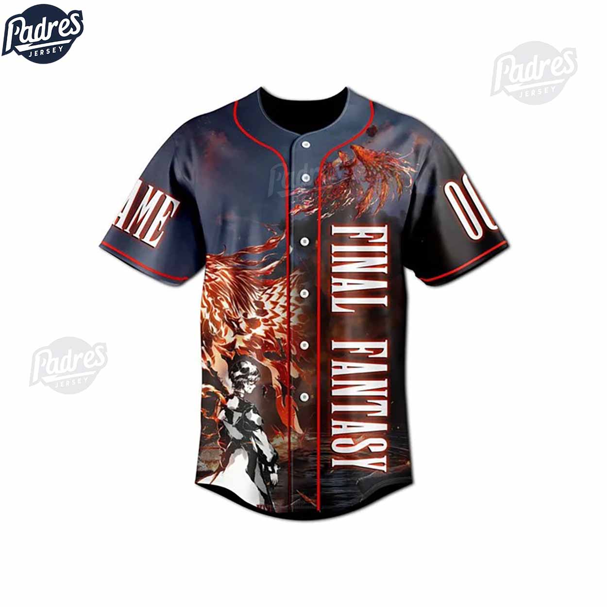 Custom Final Fantasy Baseball Jersey - Padres Jersey Oasis: Elevate Your Baseball Style Game