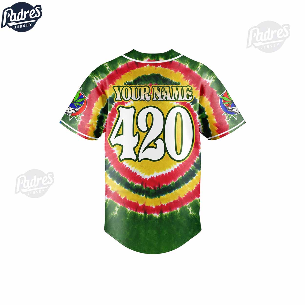 Custom GRFD Marijuana Jersey Style - Padres Jersey Oasis: Elevate Your Baseball Style Game