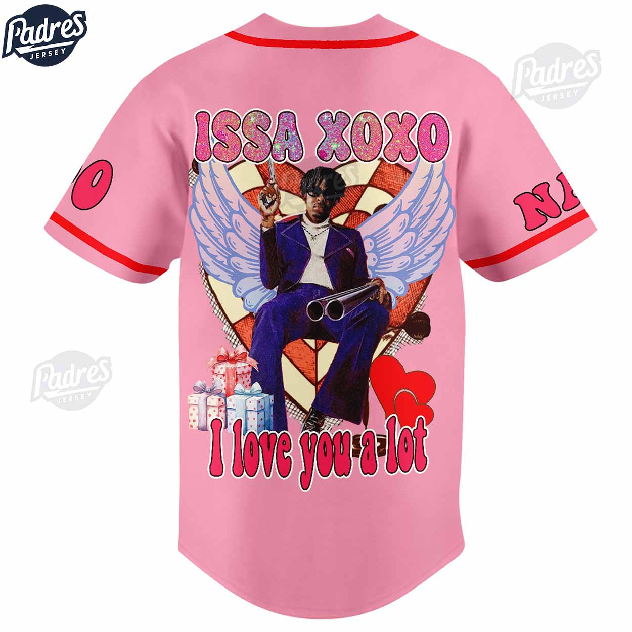 Custom Happy Valentine 21 Savage Baseball Jersey - Padres Jersey Oasis: Elevate Your Baseball Style Game