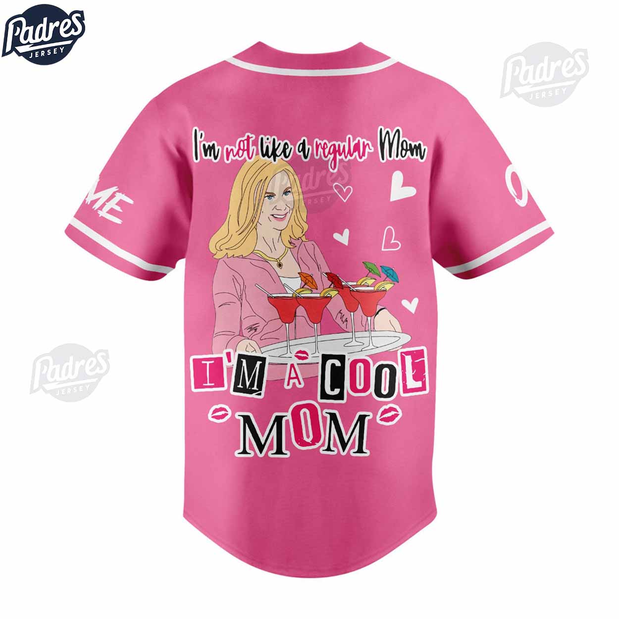 Custom Happy Valentine Mean Girls Baseball Jersey - Padres Jersey Oasis: Elevate Your Baseball Style Game