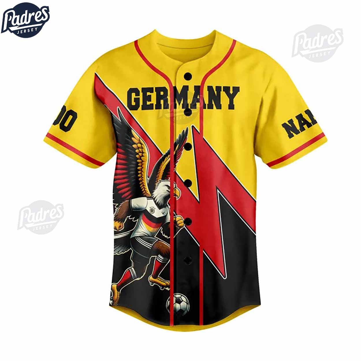 Custom I Am Germany Fan Baseball Jersey Style - Padres Jersey Oasis: Elevate Your Baseball Style Game