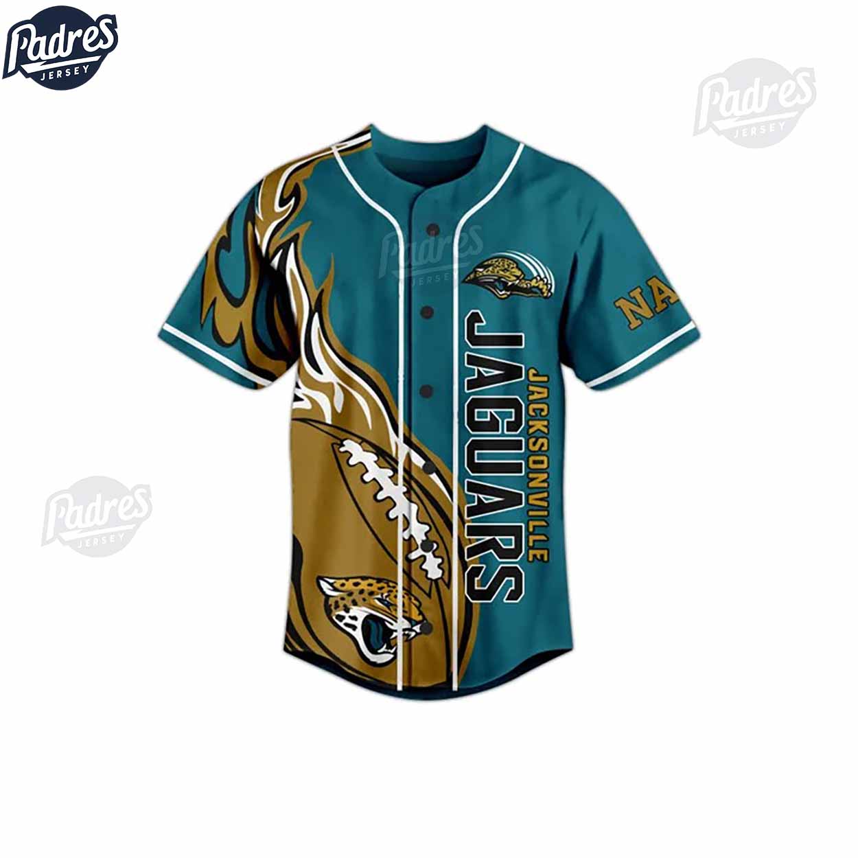 Custom Jacksonville Jaguars We Are Duuuval Baseball Jersey - Padres Jersey Oasis: Elevate Your Baseball Style Game