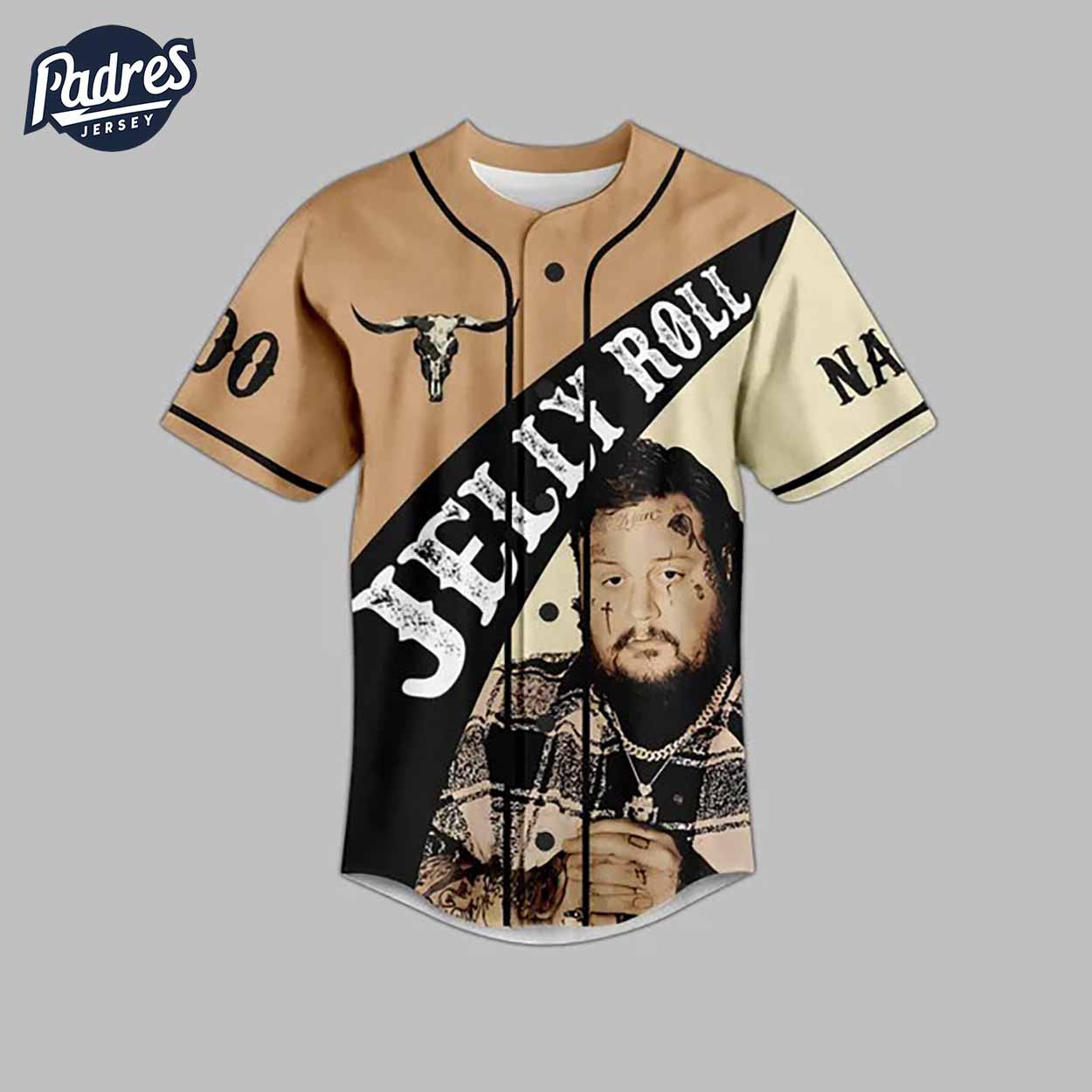 Custom Jelly Roll Baseball Jersey Gifts - Padres Jersey Oasis: Elevate Your Baseball Style Game