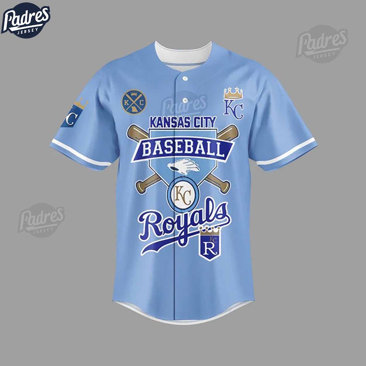 Custom Kansas City Royals Blue Baseball Jersey Gifts - Padres Jersey Oasis: Elevate Your Baseball Style Game