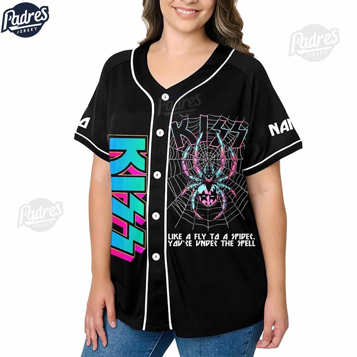 Custom Kiss Young And Wasted Baseball Jersey Style - Padres Jersey Oasis: Elevate Your Baseball Style Game