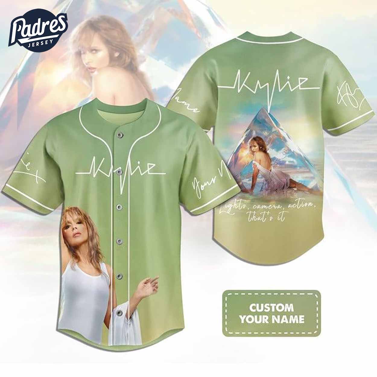 Custom Kylie Minogue Baseball Jersey - Padres Jersey Oasis: Elevate Your Baseball Style Game