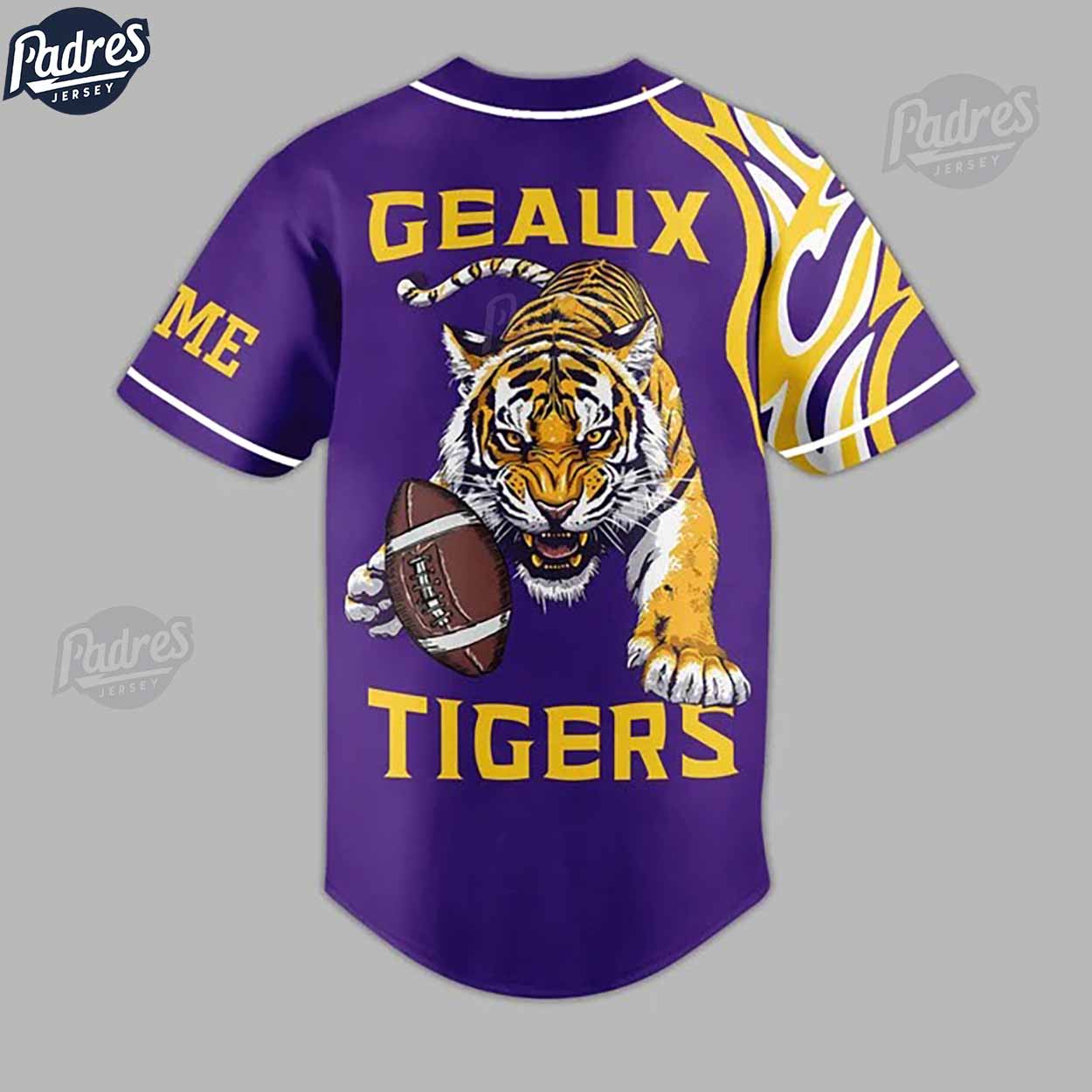 Custom Lsu Tigers Purple NCAA Football Baseball Jersey - Padres Jersey Oasis: Elevate Your Baseball Style Game