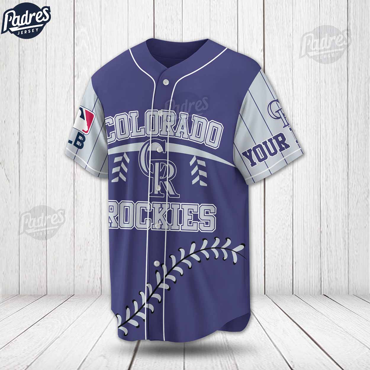 Custom MLB Baseball Colorado Rockies Baseball Jersey - Padres Jersey Oasis: Elevate Your Baseball Style Game