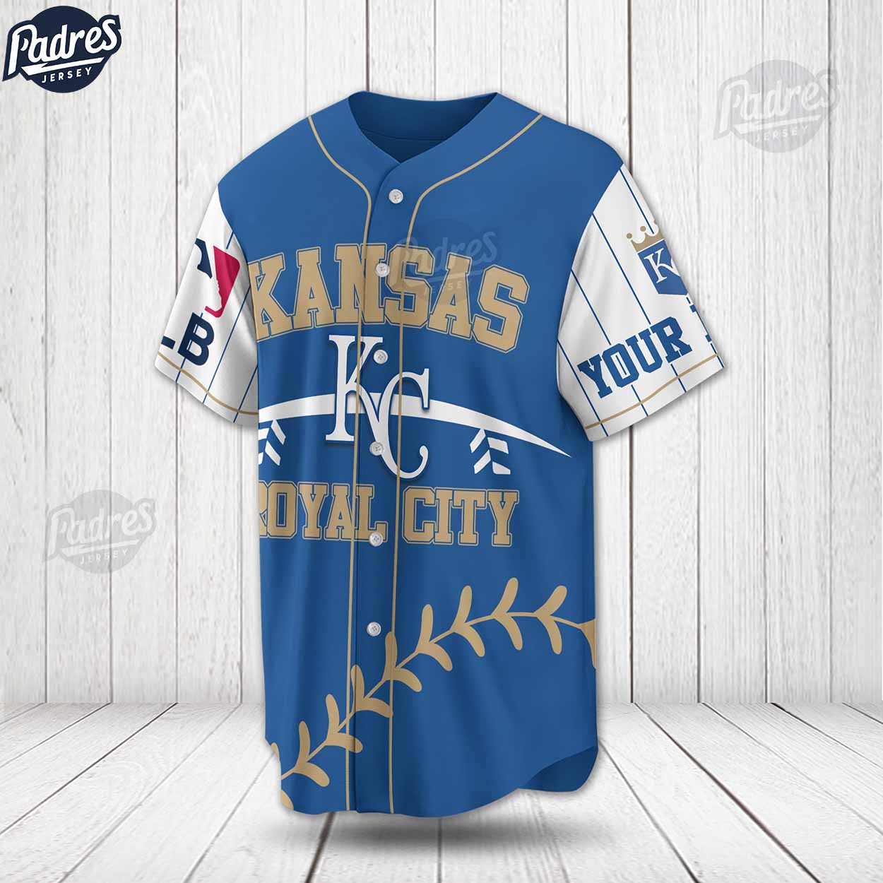 Custom MLB Baseball Kansas City Royals Baseball Jersey - Padres Jersey Oasis: Elevate Your Baseball Style Game