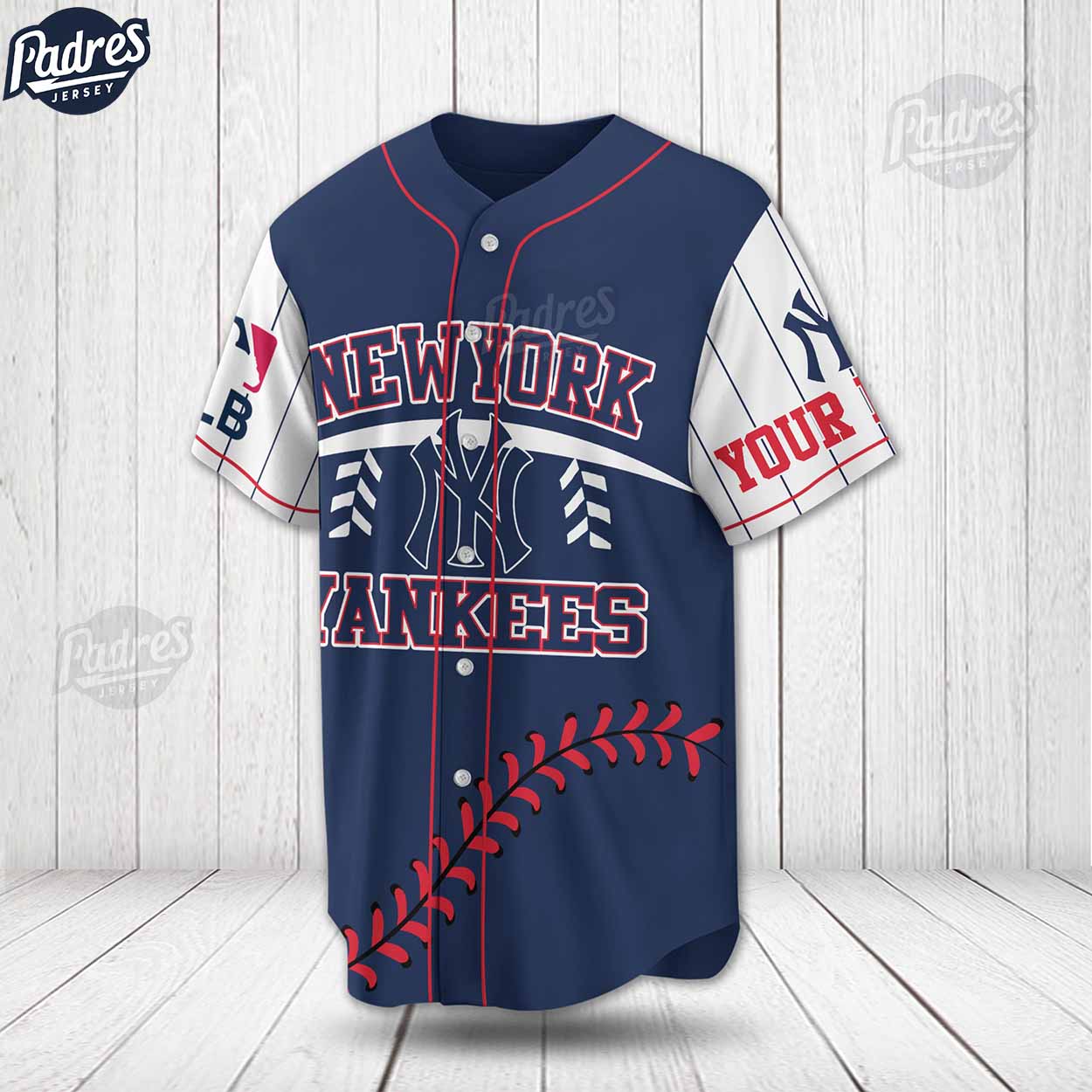 Custom MLB New York Yankees Uniform Baseball Jersey - Padres Jersey Oasis: Elevate Your Baseball Style Game