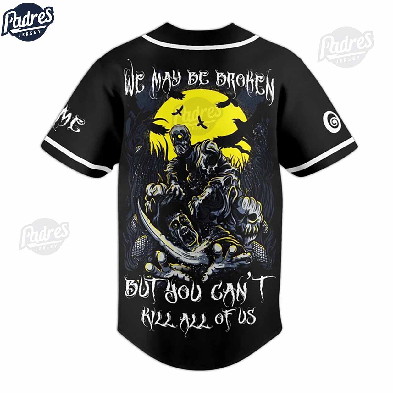 Custom Motionless In White Rock Band Music Baseball Jersey Style - Padres Jersey Oasis: Elevate Your Baseball Style Game