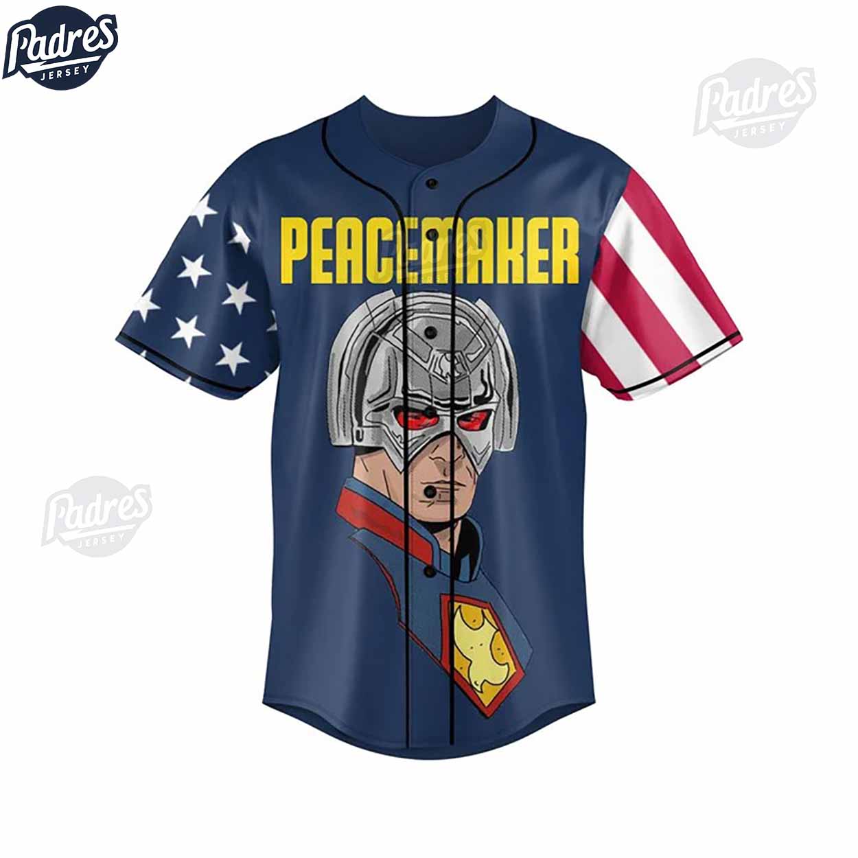 Custom Movie Peacemaker Baseball Jersey - Padres Jersey Oasis: Elevate Your Baseball Style Game