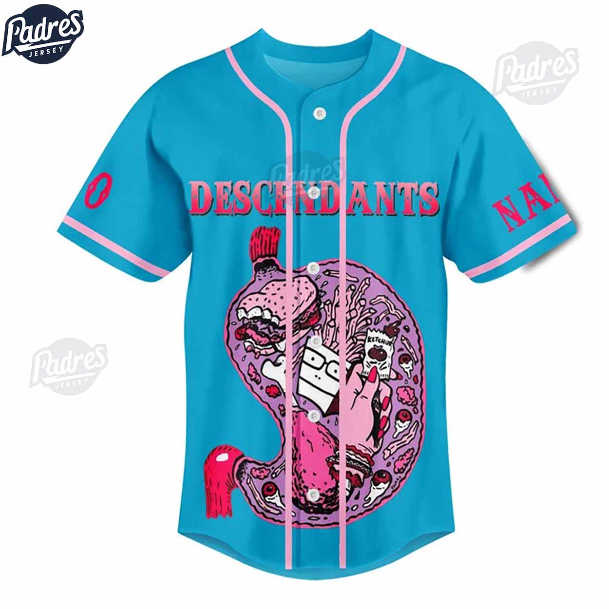 Custom Music Descendents Im The One Baseball Jersey - Padres Jersey Oasis: Elevate Your Baseball Style Game