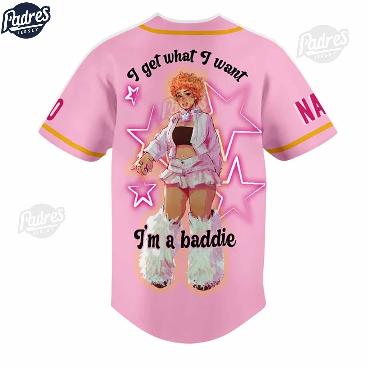 Custom Music Ice Spice Baseball Jersey - Padres Jersey Oasis: Elevate Your Baseball Style Game