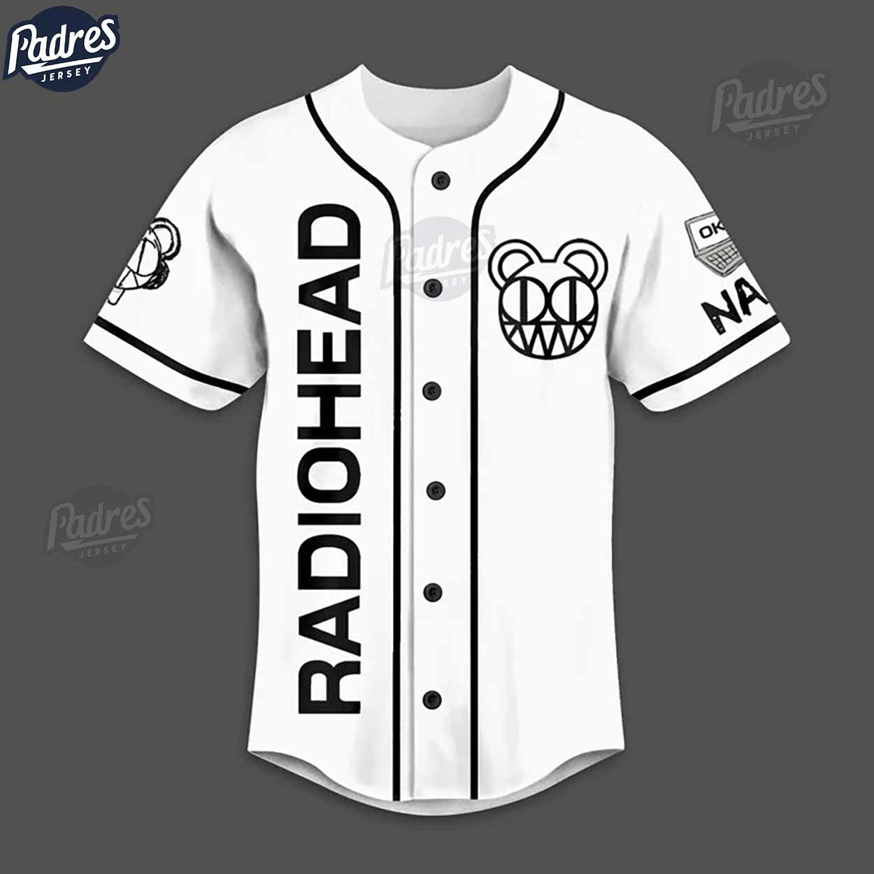 Custom Music Radiohead Planet Telex Baseball Jersey Style - Padres Jersey Oasis: Elevate Your Baseball Style Game
