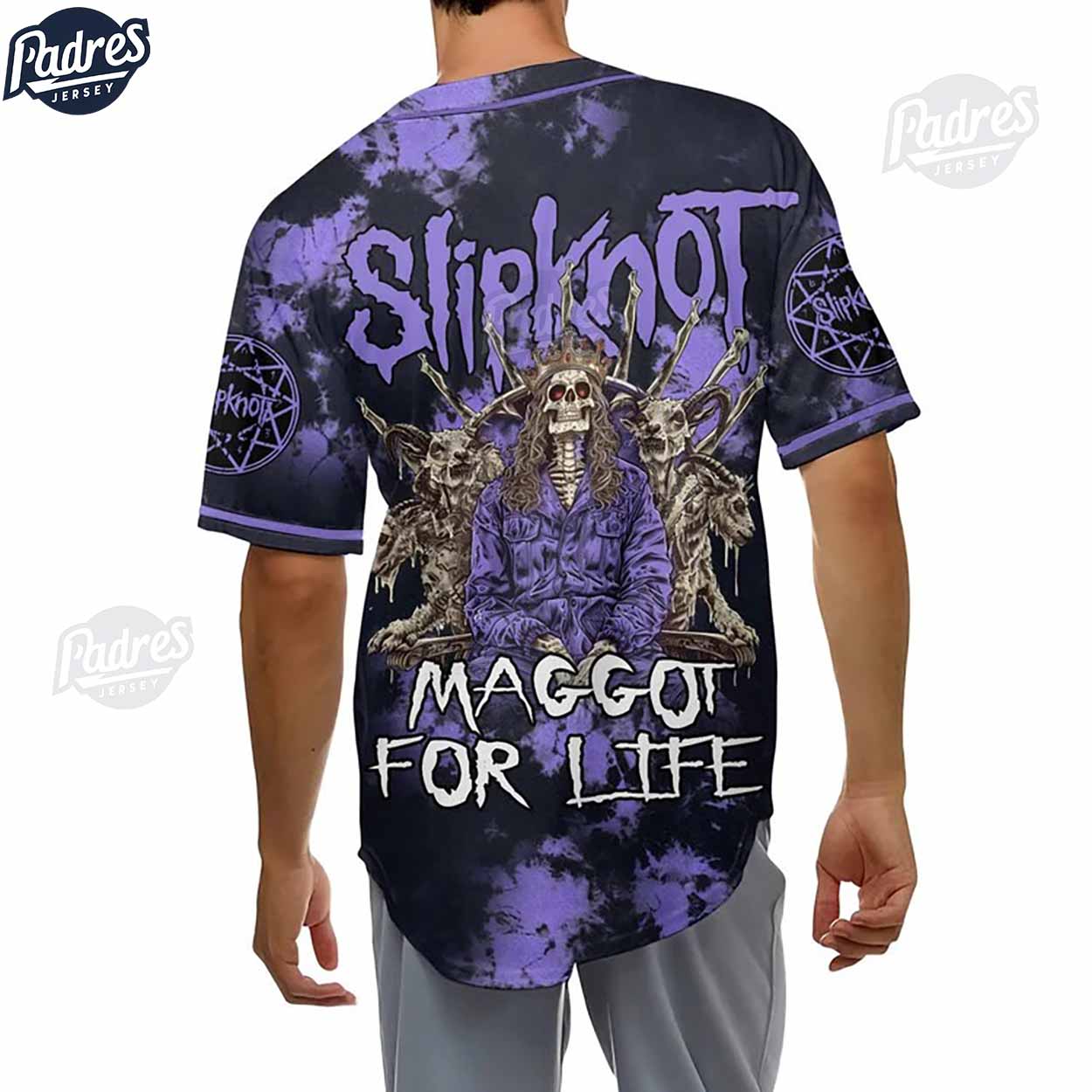 Custom Music Slipknot Pulse Of The Maggots Baseball Jersey Style - Padres Jersey Oasis: Elevate Your Baseball Style Game