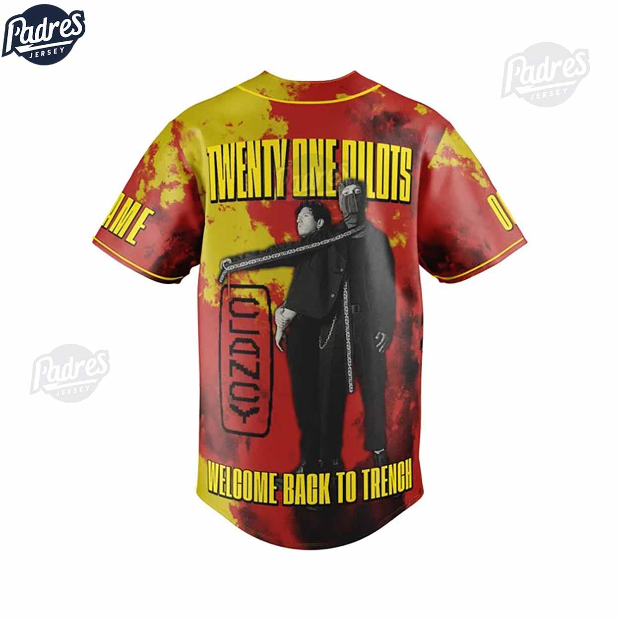 Custom Music Twenty One Pilots Baseball Jersey - Padres Jersey Oasis: Elevate Your Baseball Style Game