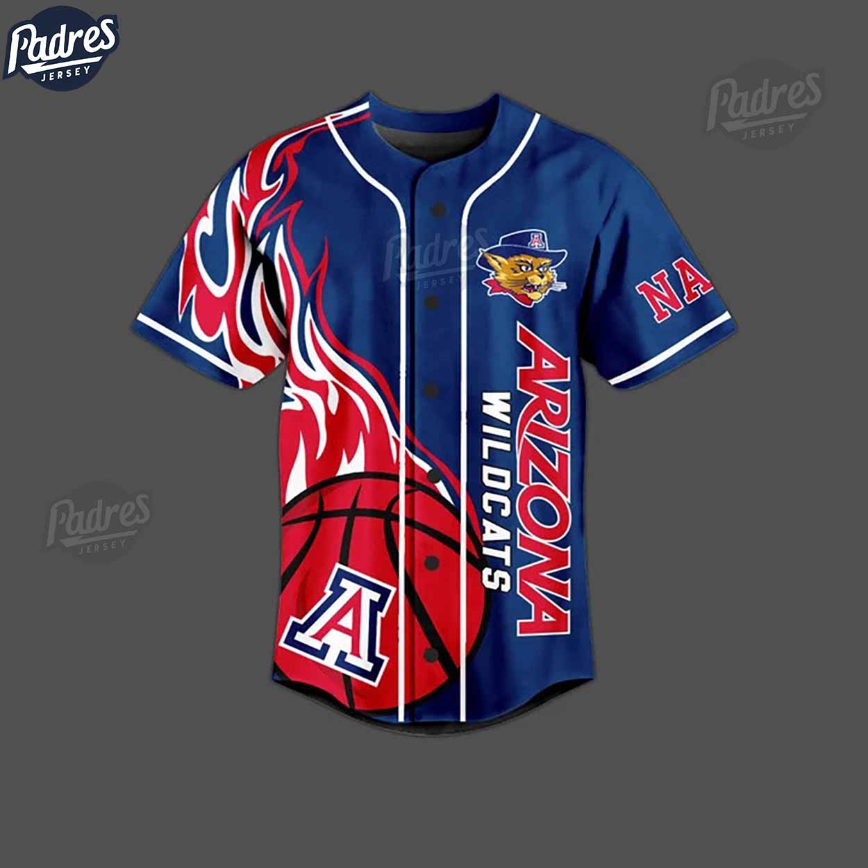 Custom NCAA Basketball Arizona Wildcats Baseball Jersey - Padres Jersey Oasis: Elevate Your Baseball Style Game