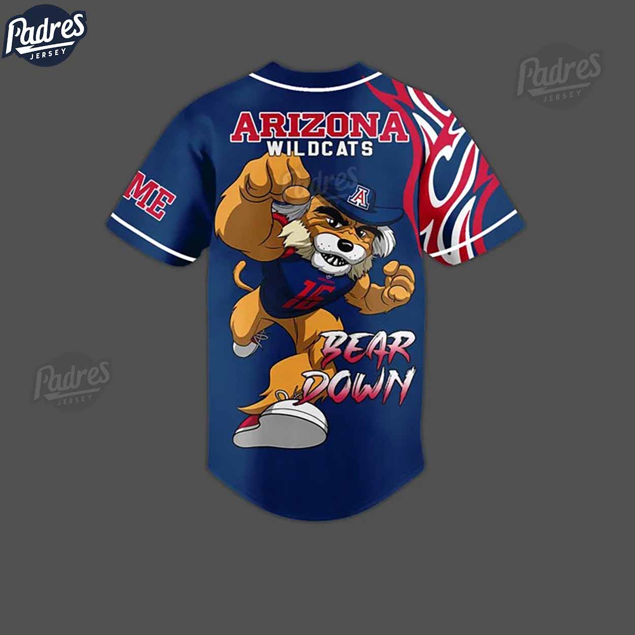 Custom NCAA Basketball Arizona Wildcats Baseball Jersey - Padres Jersey Oasis: Elevate Your Baseball Style Game
