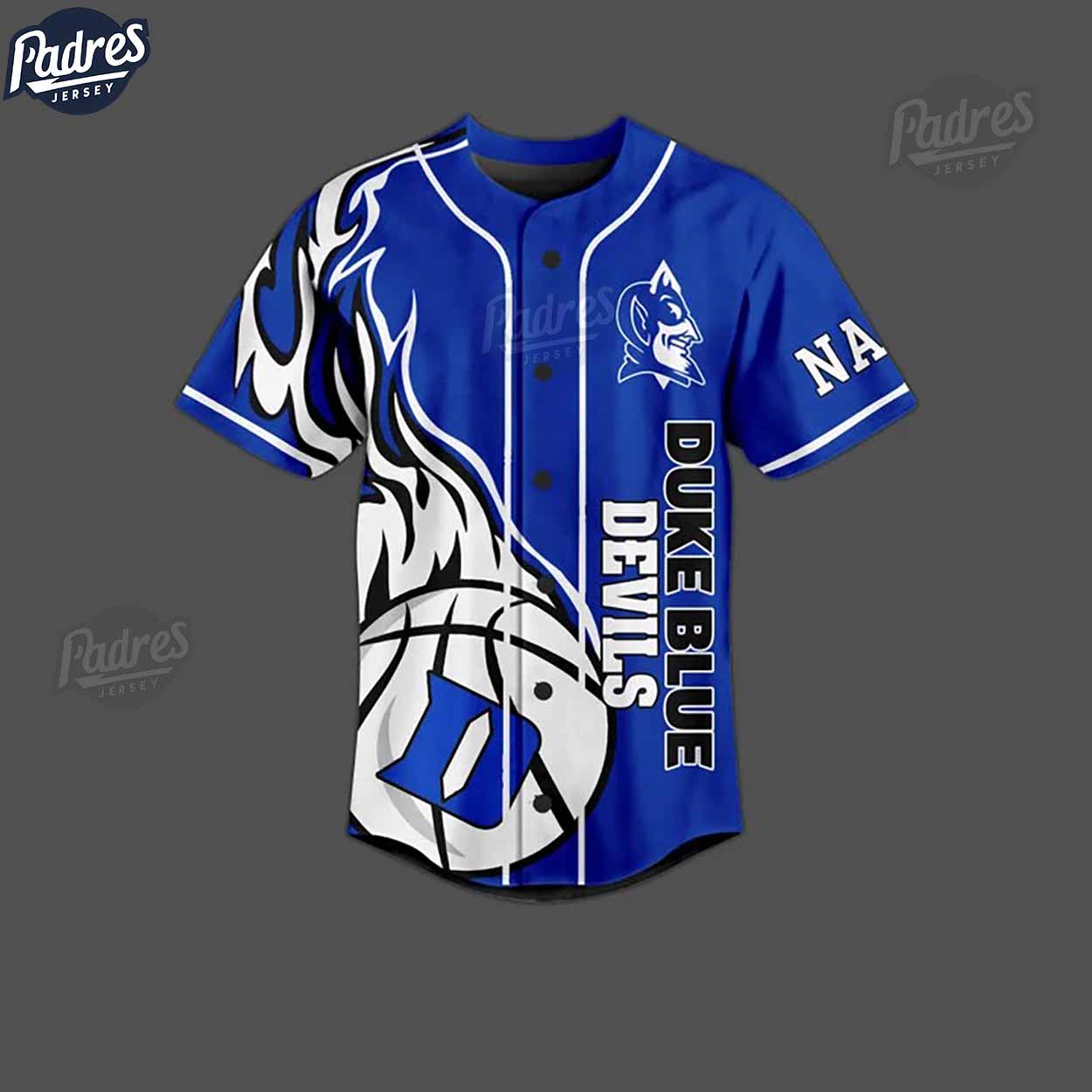 Custom NCAA Basketball Duke Blue Devils Baseball Jersey - Padres Jersey Oasis: Elevate Your Baseball Style Game