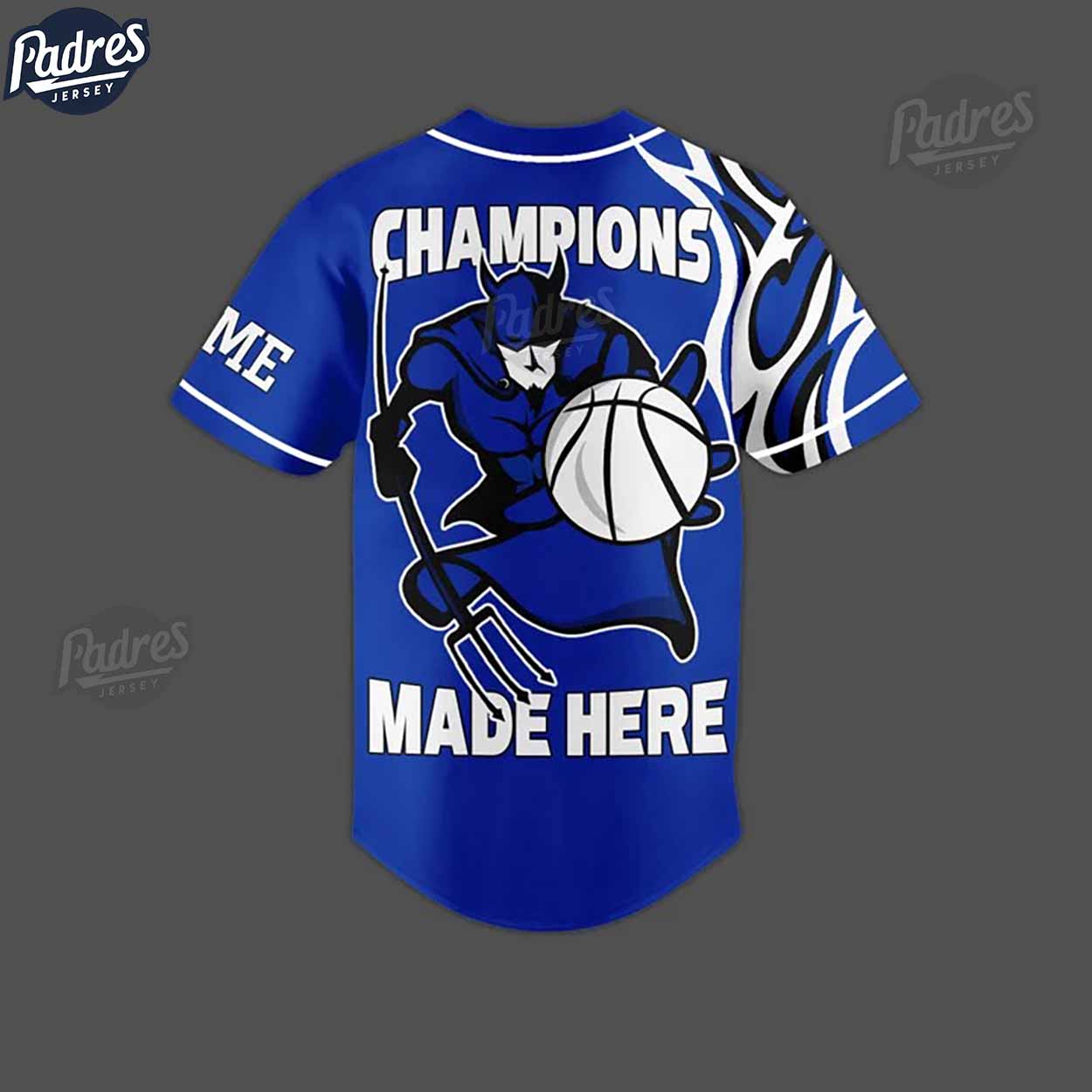 Custom NCAA Basketball Duke Blue Devils Baseball Jersey - Padres Jersey Oasis: Elevate Your Baseball Style Game