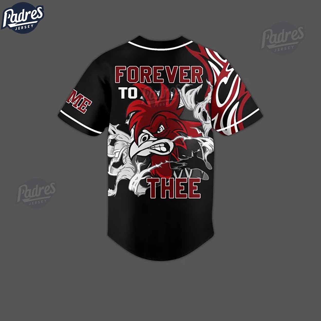 Custom NCAA Basketball South Carolina Gamecocks Baseball Jersey - Padres Jersey Oasis: Elevate Your Baseball Style Game