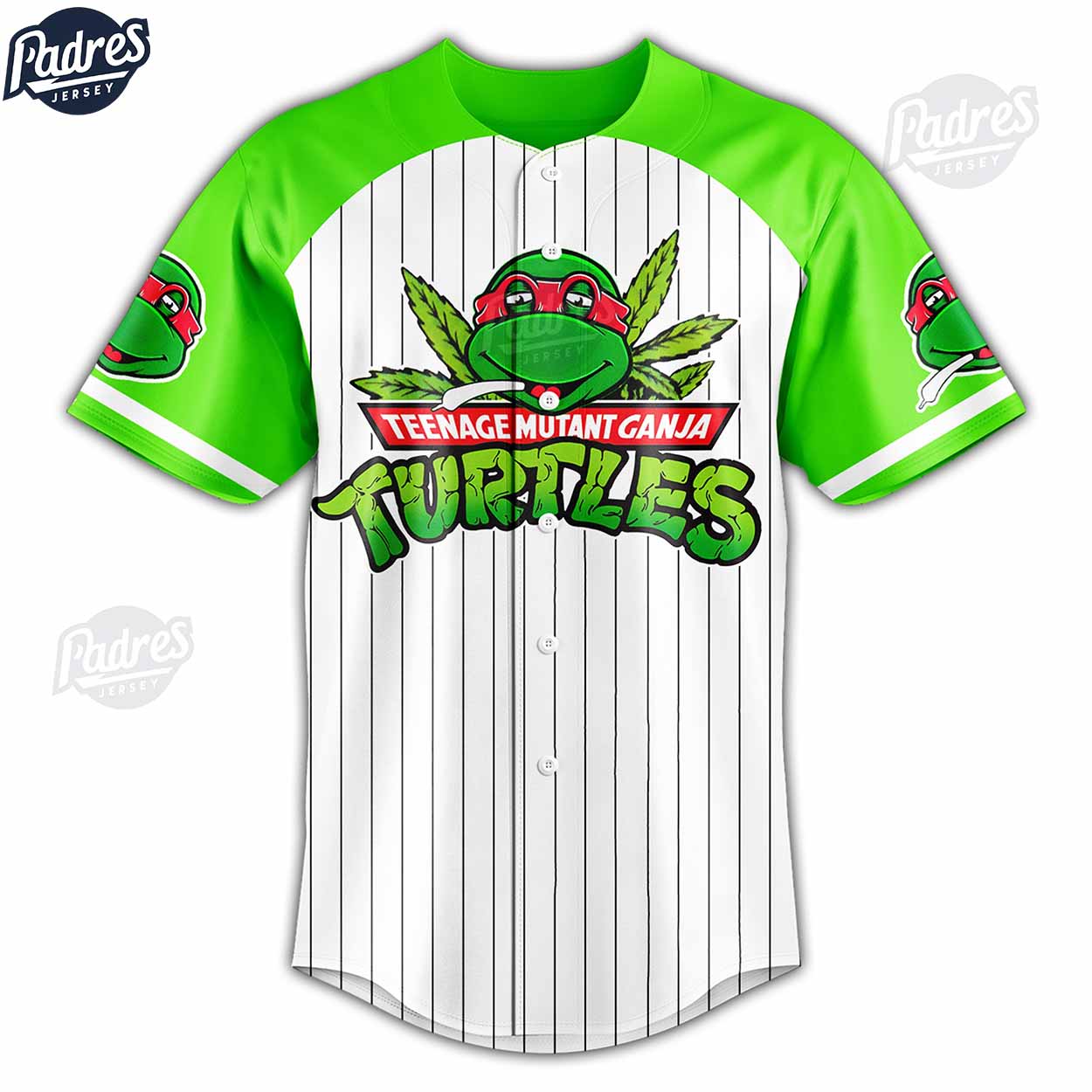 Custom Ninja Turtles Baseball Jersey - Padres Jersey Oasis: Elevate Your Baseball Style Game