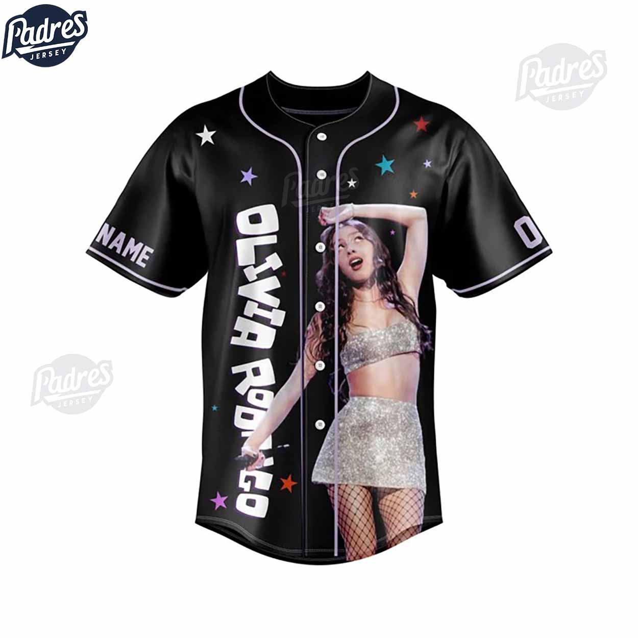 Custom Olivia Rodrigo Baseball Jersey for Fans - Padres Jersey Oasis: Elevate Your Baseball Style Game