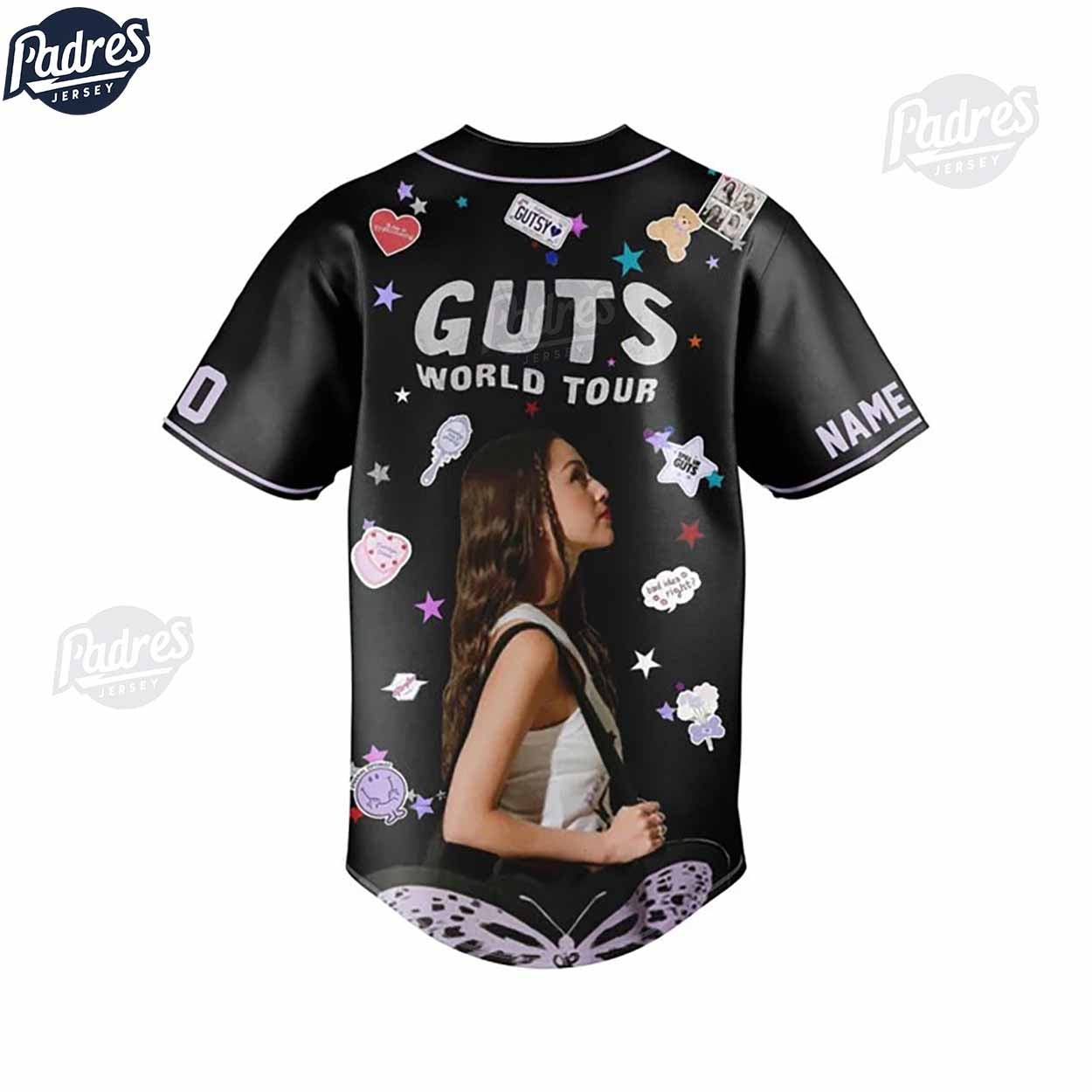 Custom Olivia Rodrigo Baseball Jersey for Fans - Padres Jersey Oasis: Elevate Your Baseball Style Game