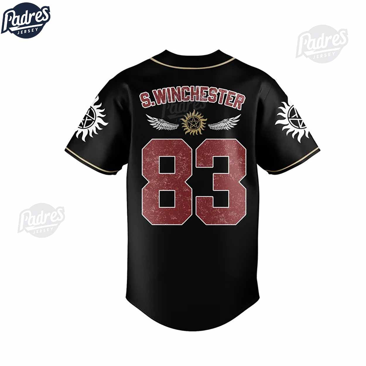 Personalized Supernatural Baseball Jersey Gifts For Fans - Padres Jersey Oasis: Elevate Your Baseball Style Game