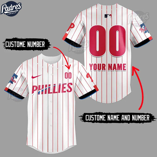 Custom Philadelphia Phillies MLB Baseball Jersey Style - Padres Jersey Oasis: Elevate Your Baseball Style Game