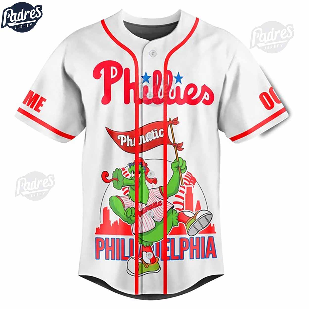Custom Philadelphia Phillies Phillie Phanatic Baseball Jersey Online - Padres Jersey Oasis: Elevate Your Baseball Style Game
