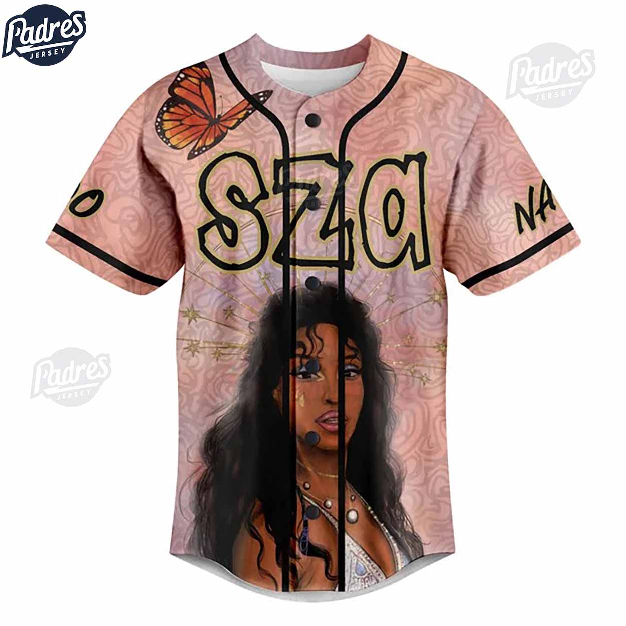 Custom SZA Baseball Jersey - Padres Jersey Oasis: Elevate Your Baseball Style Game