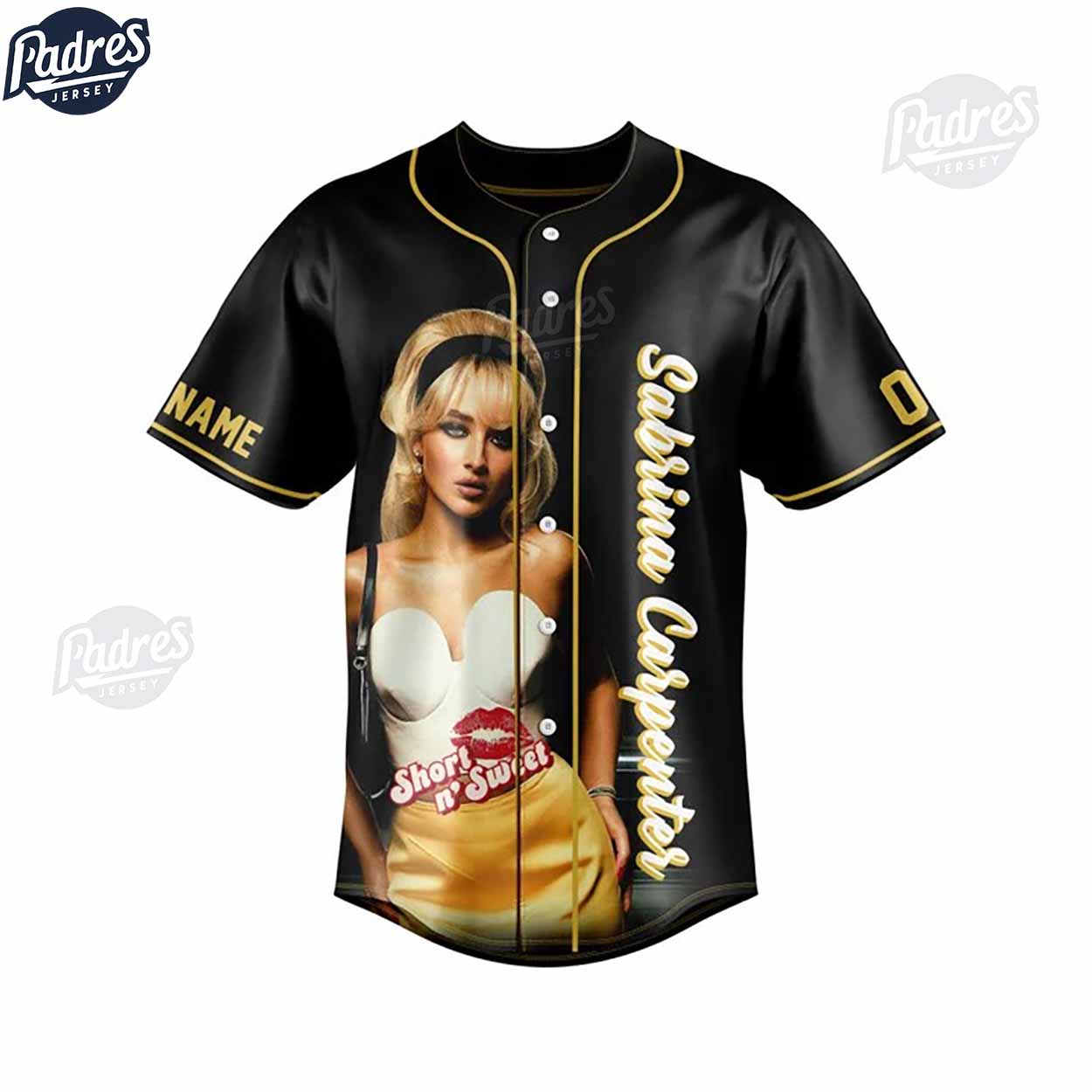 Custom Sabrina Carpenter Taste Baseball Jersey - Padres Jersey Oasis: Elevate Your Baseball Style Game