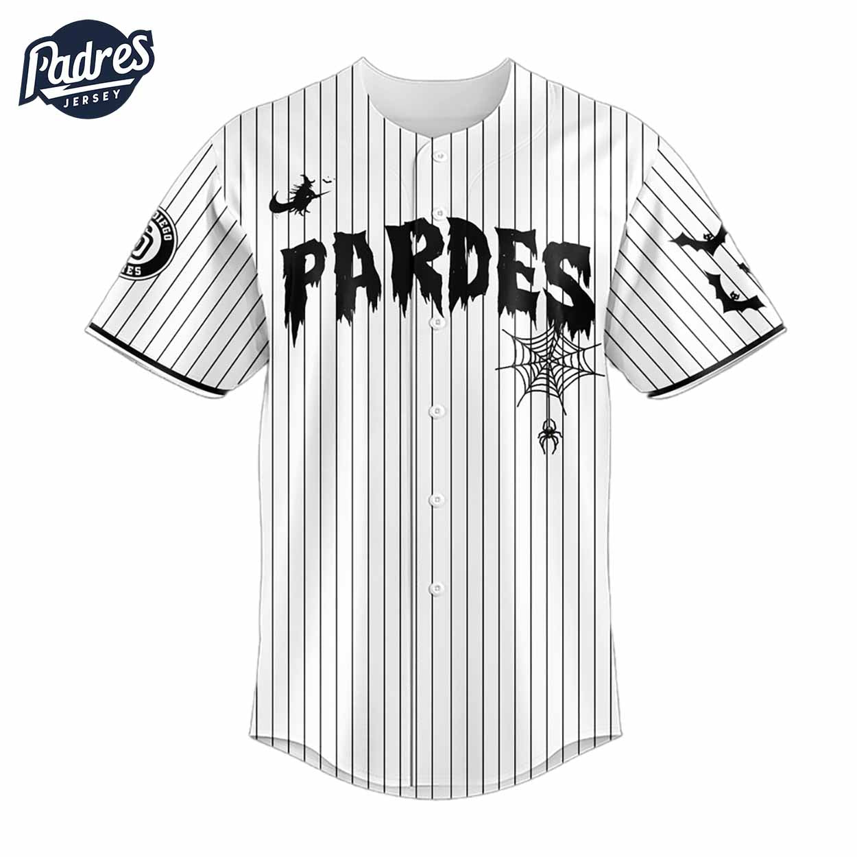 Custom San Diego Padres Happy Halloween Baseball Jersey - Padres Jersey Oasis: Elevate Your Baseball Style Game