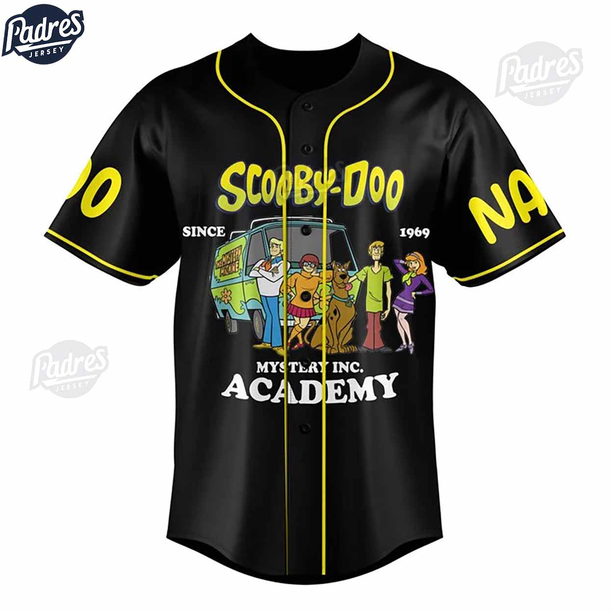 Custom Scooby Doo Since 1969 Baseball Jersey - Padres Jersey Oasis: Elevate Your Baseball Style Game
