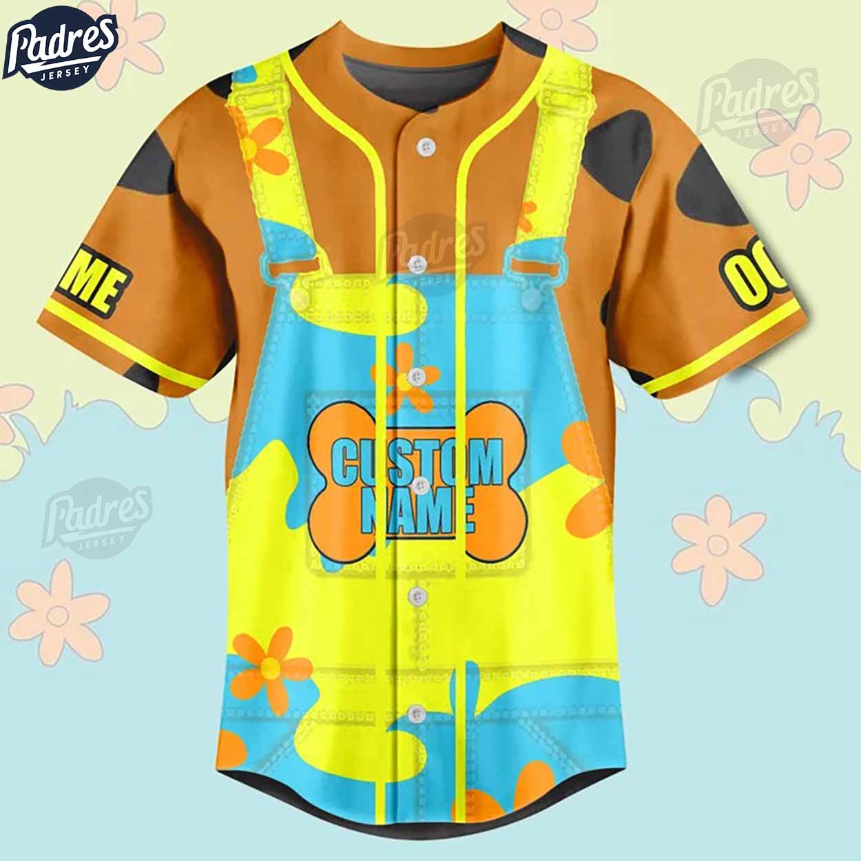 Custom Scooby Doo Where Are You Baseball Jersey - Padres Jersey Oasis: Elevate Your Baseball Style Game