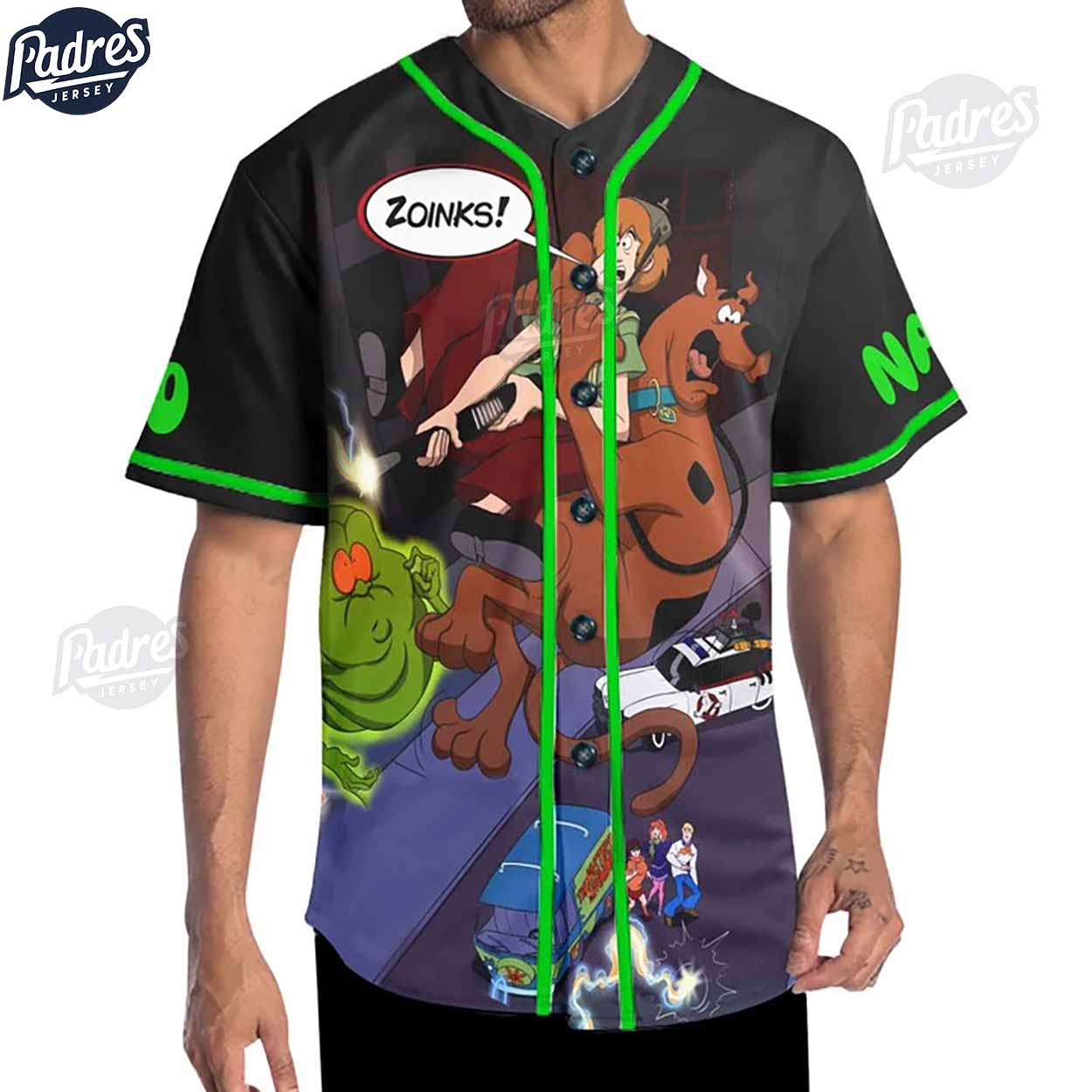 Custom Scooby Doo Who Ya Gonna Call Baseball Jersey - Padres Jersey Oasis: Elevate Your Baseball Style Game
