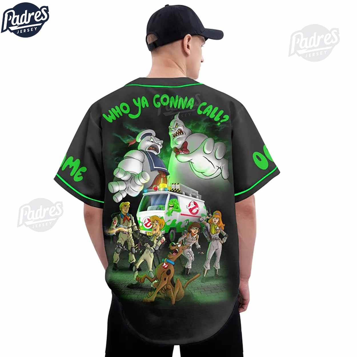 Custom Scooby Doo Who Ya Gonna Call Baseball Jersey - Padres Jersey Oasis: Elevate Your Baseball Style Game