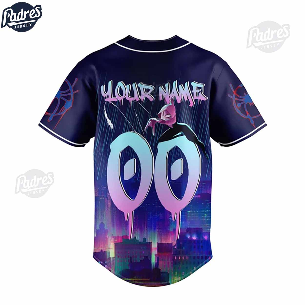 Custom Spider Gwen We Are Supposed To Be The Good 3D Baseball Jersey - Padres Jersey Oasis: Elevate Your Baseball Style Game