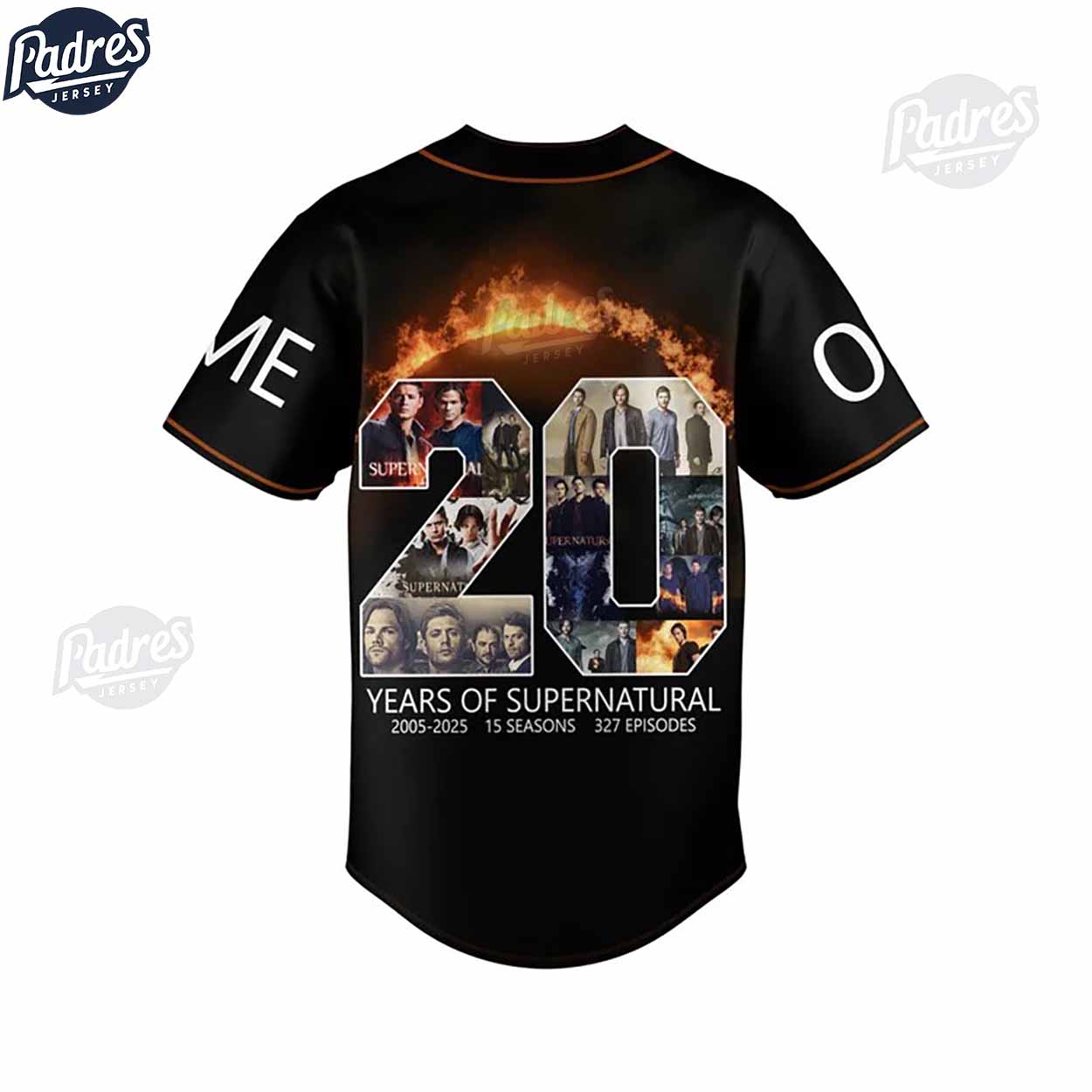 Custom Supernatural 2005-2025 Thank You For The Memories Baseball Jersey - Padres Jersey Oasis: Elevate Your Baseball Style Game