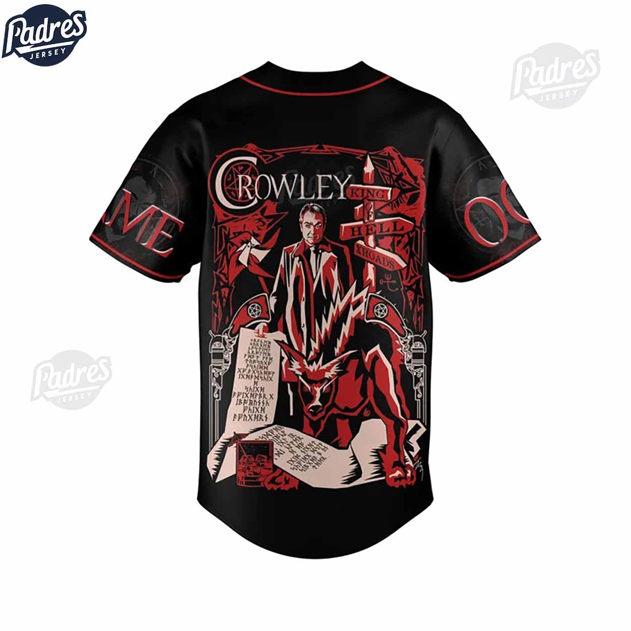 Custom Supernatural Crowley We Don't Need Your Honey Baseball Jersey - Padres Jersey Oasis: Elevate Your Baseball Style Game