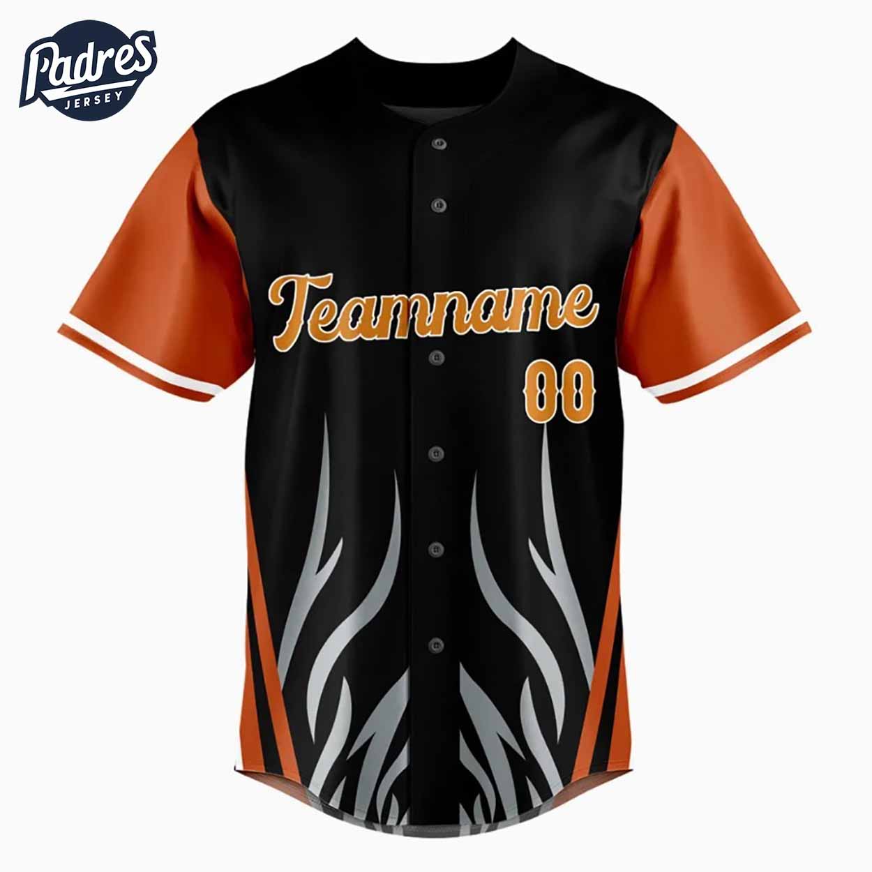 Custom Team Baseball Jerseys Black And Orange - Padres Jersey Oasis: Elevate Your Baseball Style Game