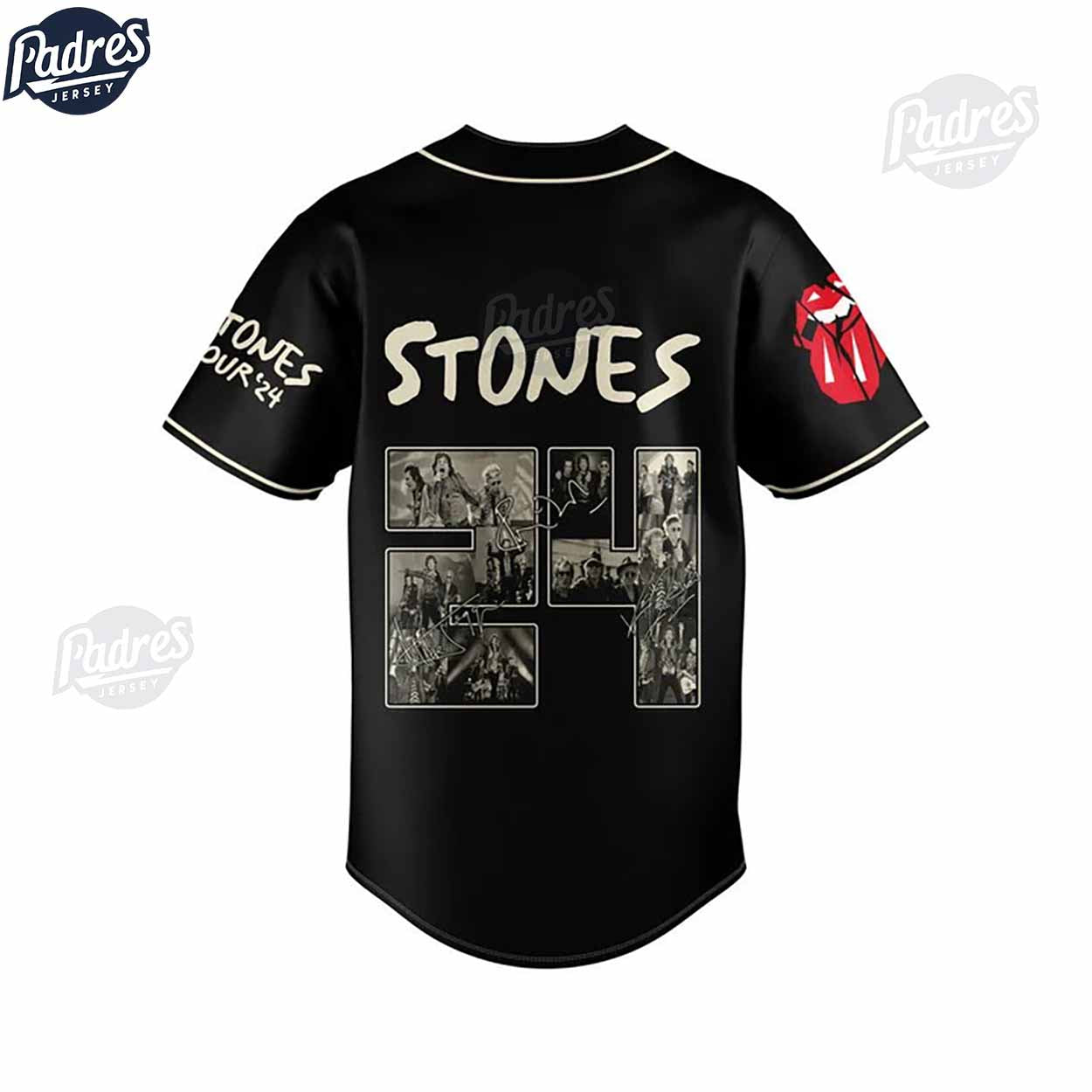 Custom The Rolling Stones Hackney Diamonds Baseball Jersey - Padres Jersey Oasis: Elevate Your Baseball Style Game