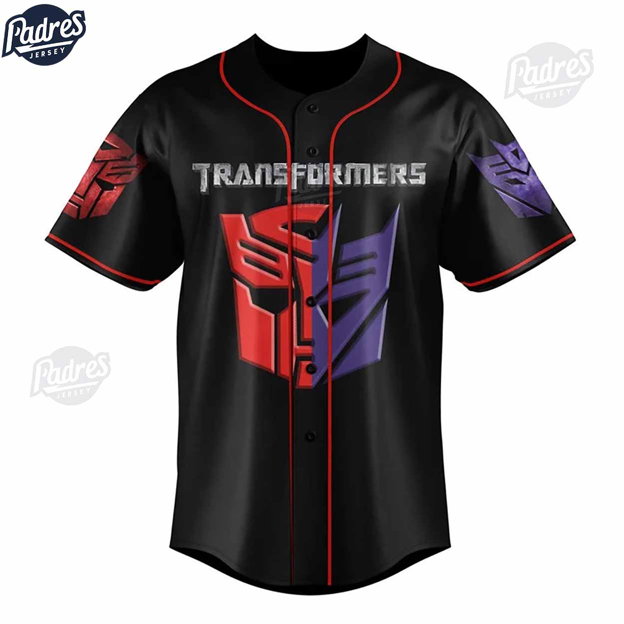 Custom Tranfomers Baseball Jersey - Padres Jersey Oasis: Elevate Your Baseball Style Game